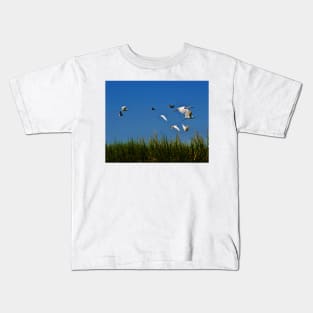 Fly Away - Coastal Wildlife Kids T-Shirt